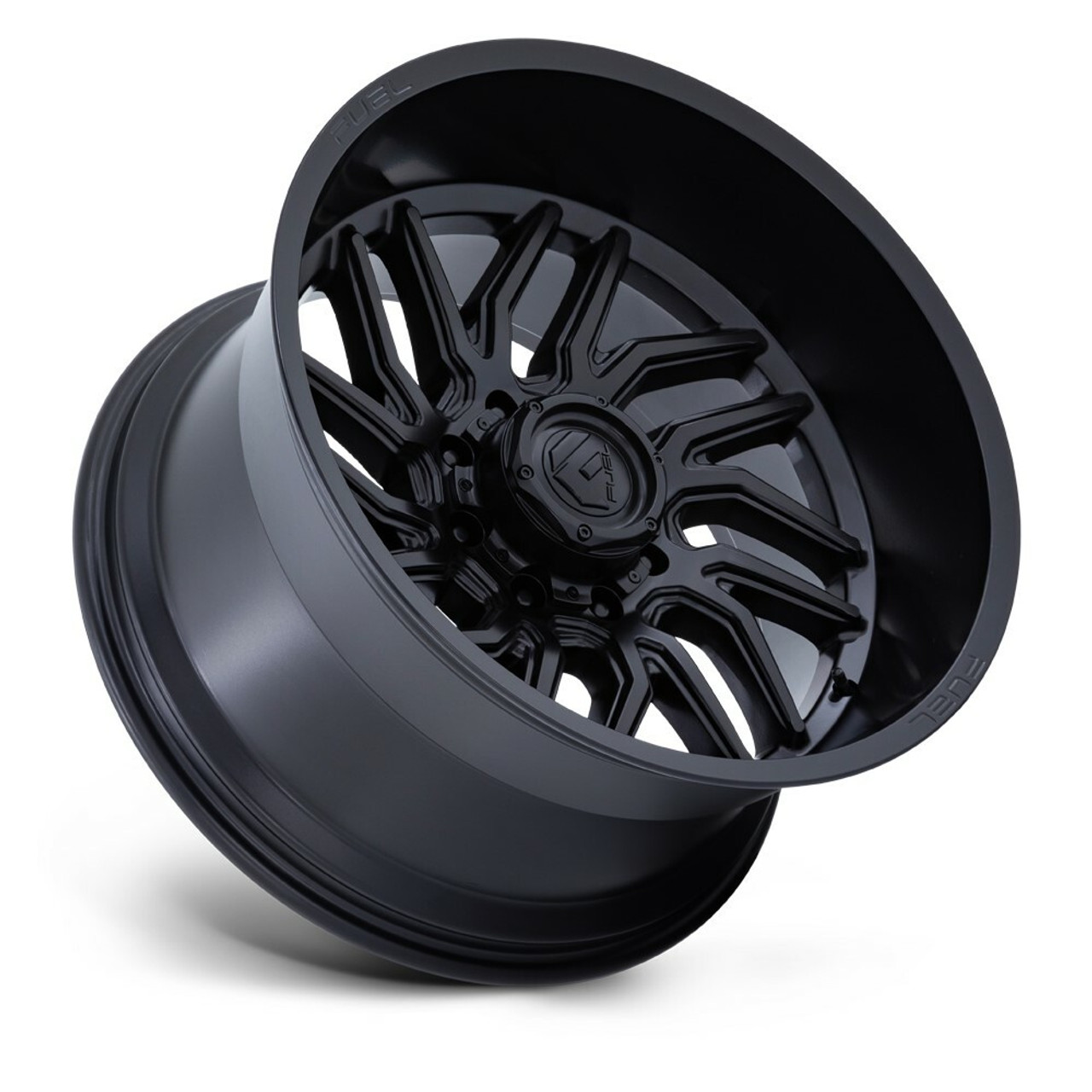 20" Fuel D864 Hurricane Blackout 20x9 Wheel 8x170 01mm For Ford F250 F350 Rim