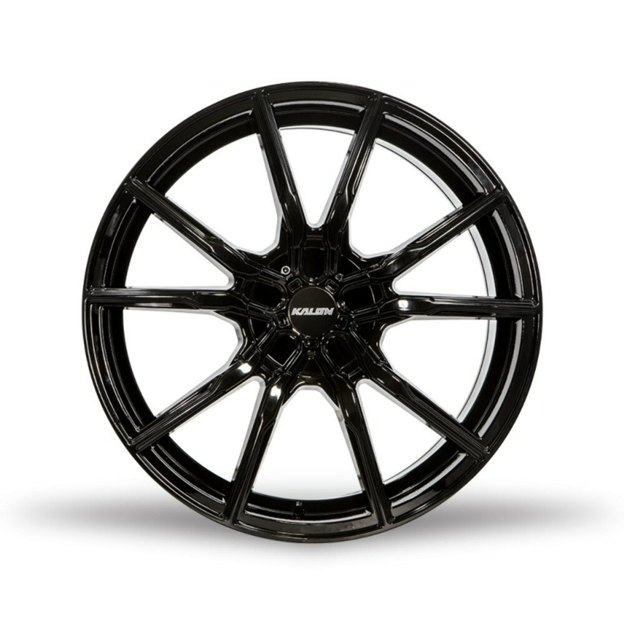 20" Kalon Wheels Pyro 202 Gloss Black 20x8.5 Wheel 5x110 5x4.5 38mm Rim