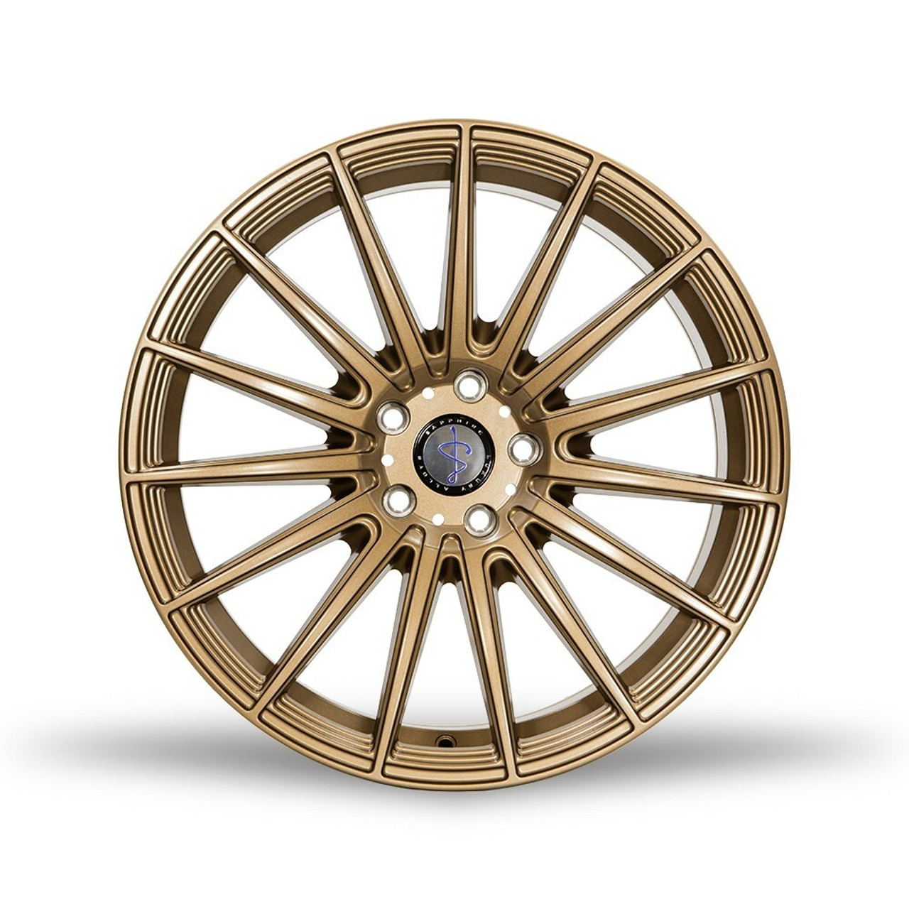 20" Sapphire Luxury Alloys SX03-03 Bronze 20x9 Wheel 5x4.5 35mm Rim