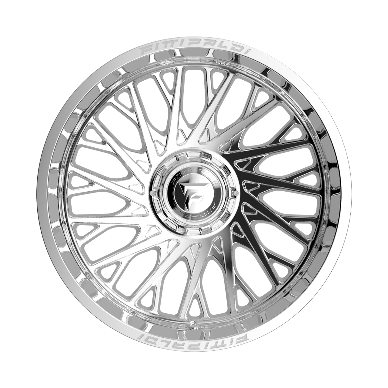 22" Fittipaldi Offroad FA08MC Mirror Coat 22x12 Wheel 8x170 -44mm For Ford Rim