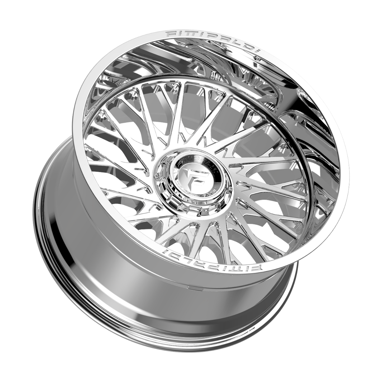 22" Fittipaldi Offroad FA08MC Mirror Coat 22x12 Wheel 8x170 -44mm For Ford Rim