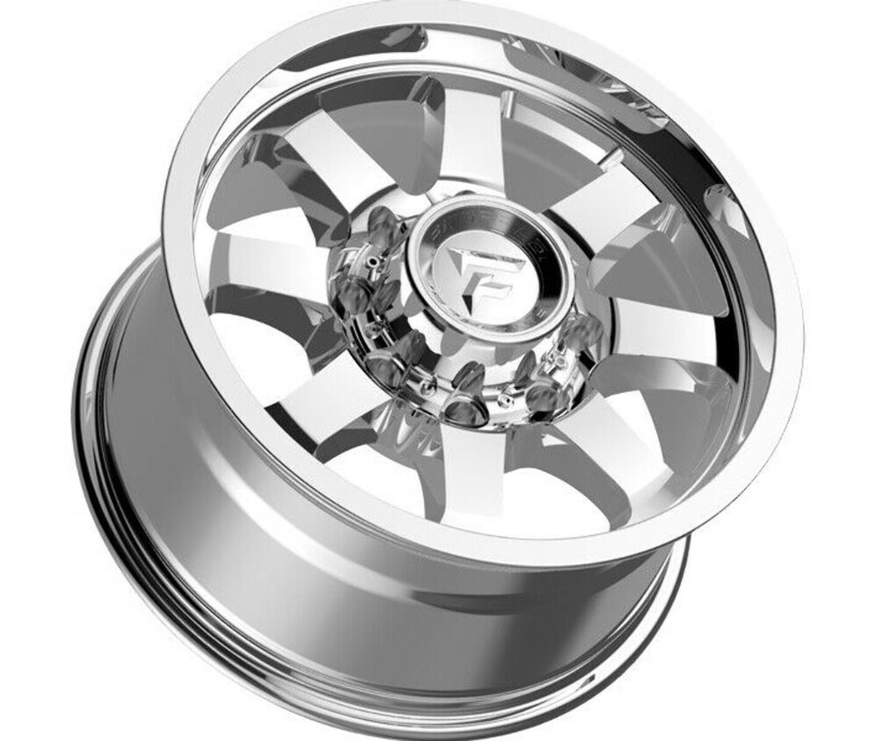 20" Fittipaldi Offroad FA16MC Mirror Coat 20x9 8x6.5 12mm For Chevy GMC Ram Ford