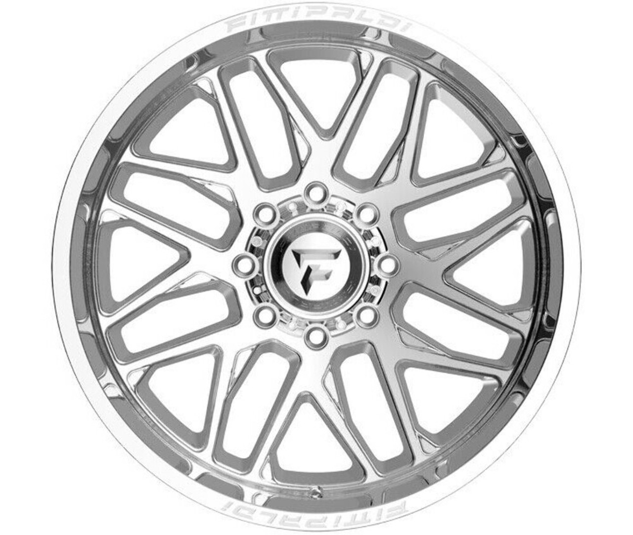 Set 4 20" Fittipaldi Offroad FA19MC Mirror Coat 20x12 Wheels 8x6.5 -44mm Rims