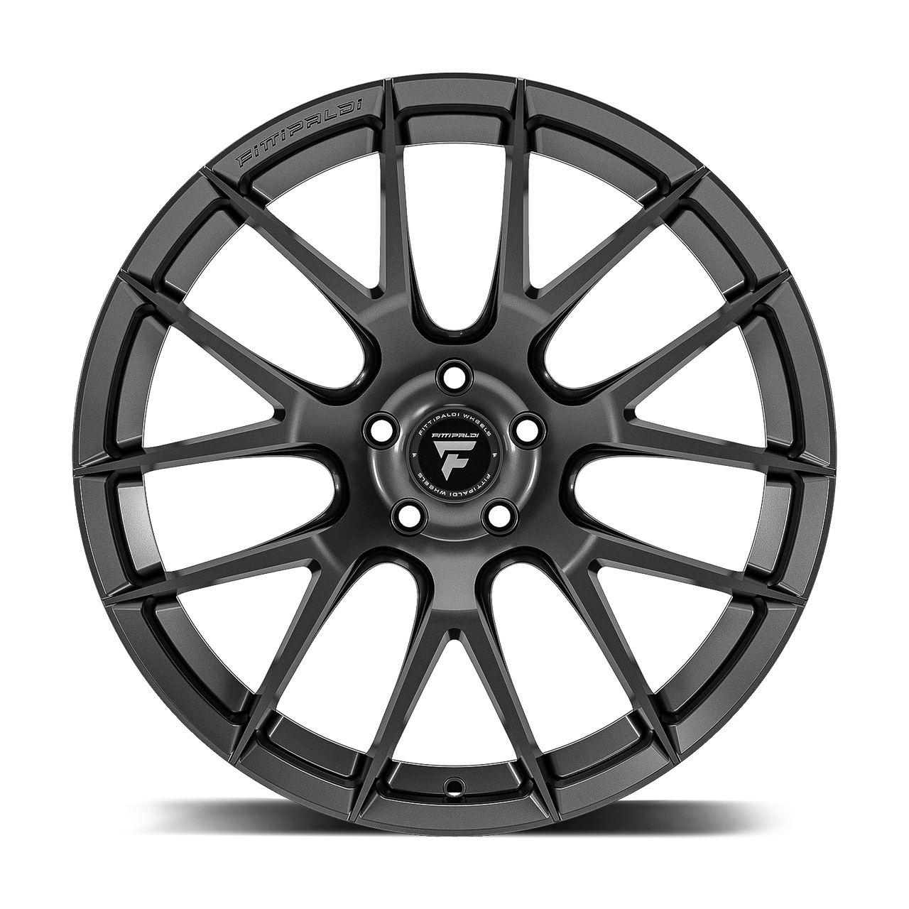 Set 4 20" Fittipaldi  Street FS360G Gloss Graphite 20x10 Wheels 5x115 18mm Rims