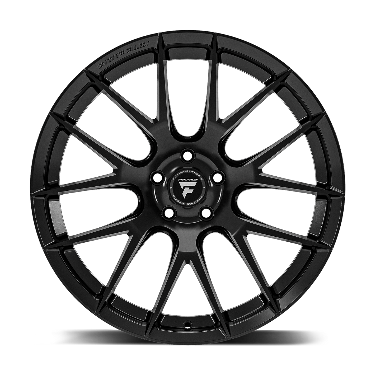 20" Fittipaldi Street FS360B Gloss Black 20x10 Wheel 5x115 18mm Rim