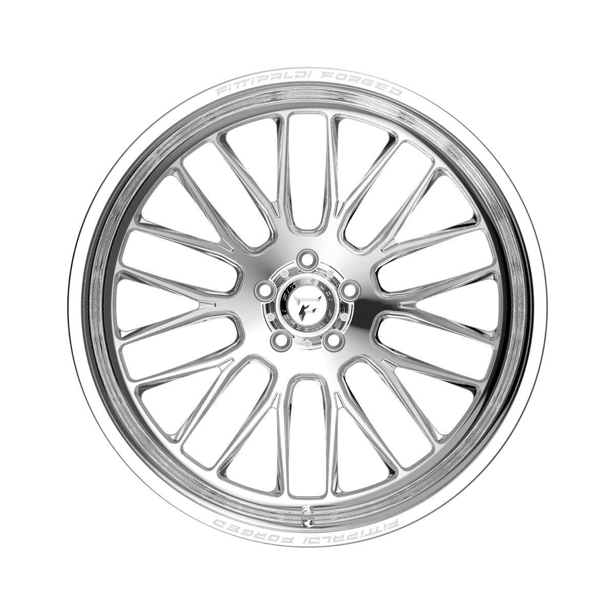 Set 4 24" Fittipaldi Wheels FTF502P 24x14 Polished 8x180 -76mm Lifted Truck Rims