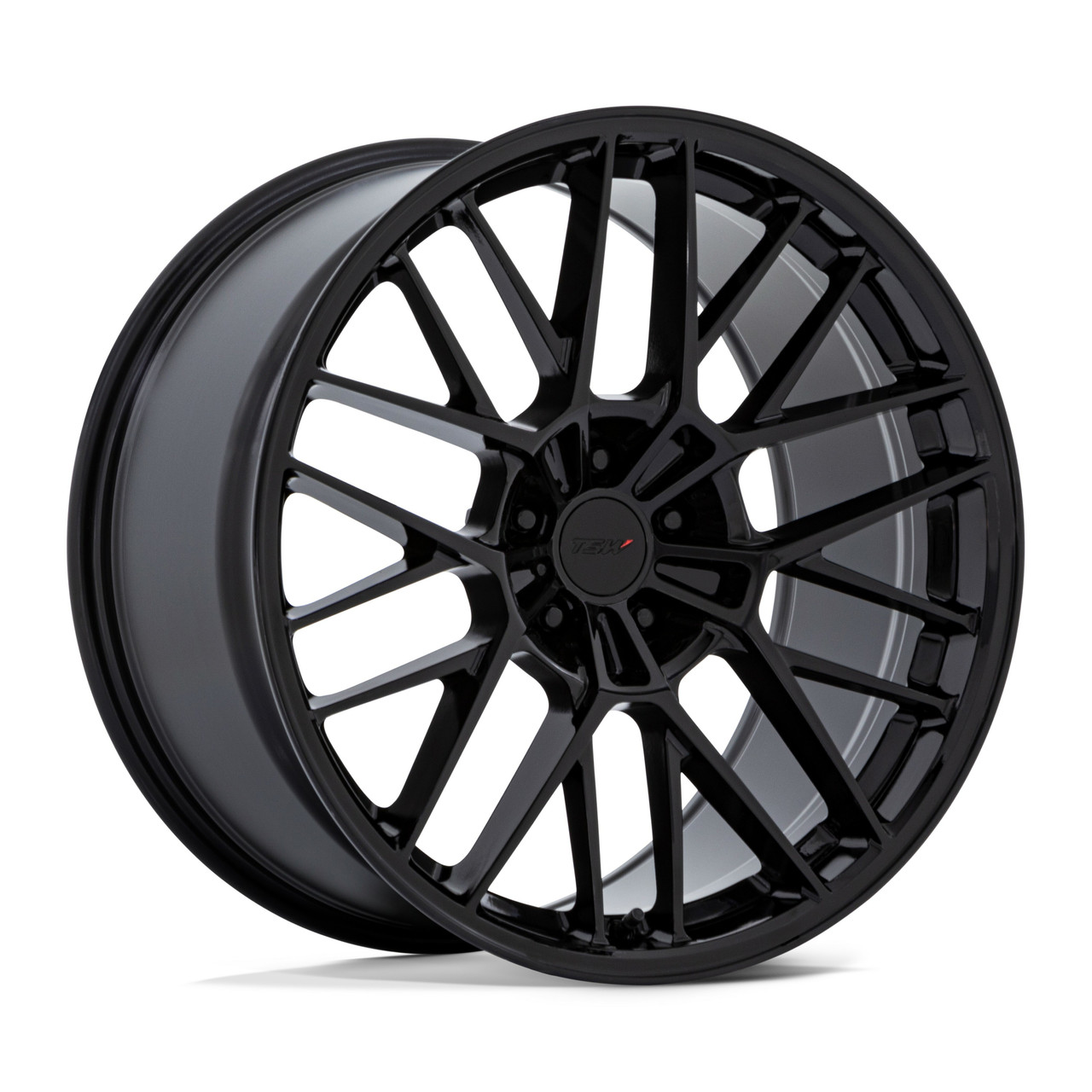 Set 4 19" TSW TW001 Daytona Gloss Black 19x10.5 5x112 35mm Flow Formed Wheels