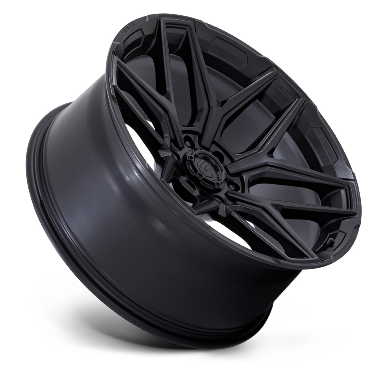 Set 4 20" Fuel Flux 20x10 8x6.5 -18mm Blackout Wheels For Chevy GMC Ram Ford Rim Set 4 20" Fuel Flux 20x10 8x6.5 -18mm Blackout Wheels For Chevy GMC Ram Ford Rim