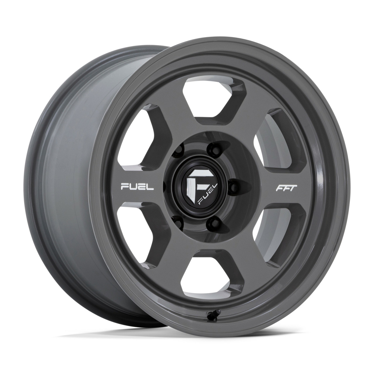18" Fuel FC860 Hype 18x8.5 5x150 10mm Battleship Gray Wheel For Toyota Lexus Rim