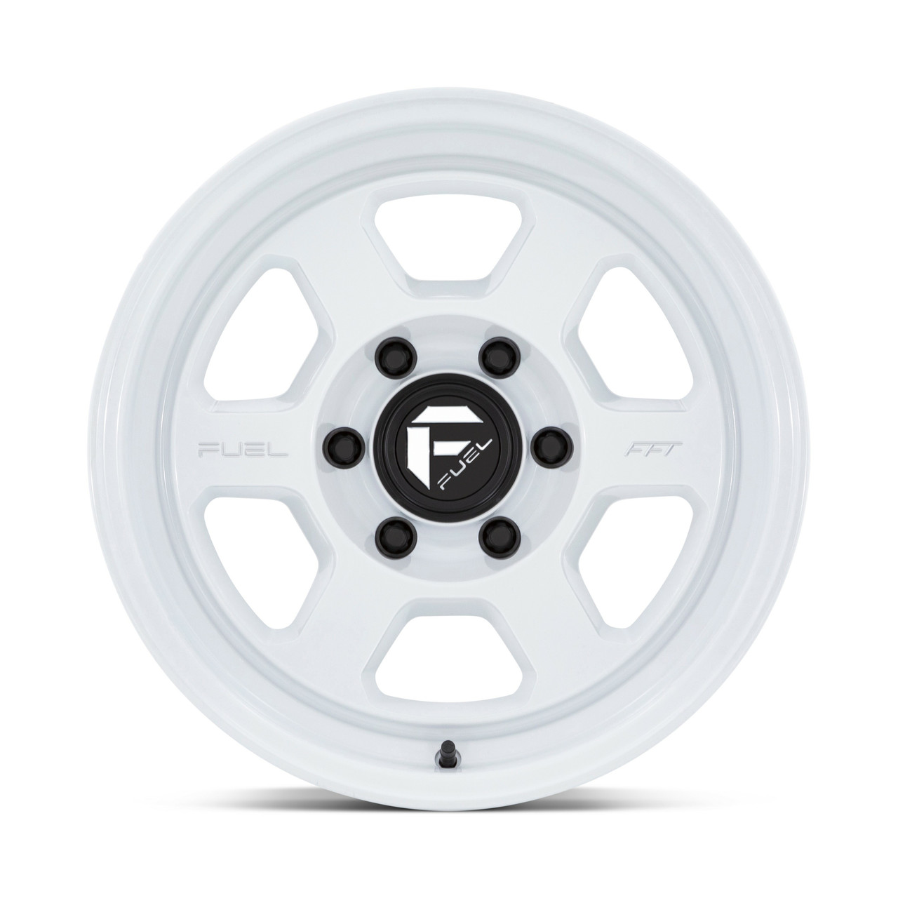 18" Fuel FC860 Hype 18x8.5 5x150 10mm Gloss White Wheel For Toyota Lexus Rim