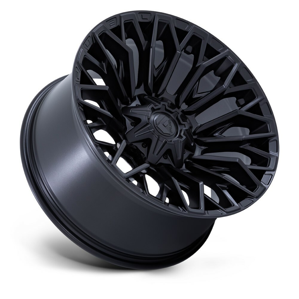 Set 4 Fuel FC865 Strike 22x12 8x170 Blackout Wheels 22" -44mm Lifted For Ford