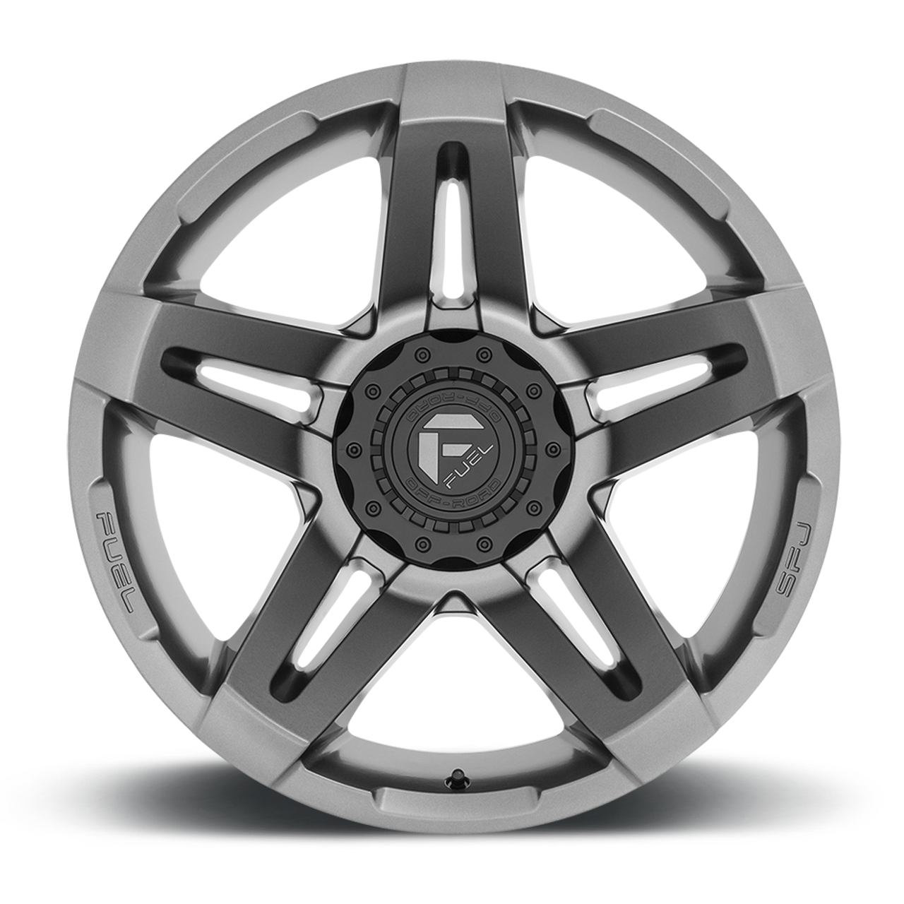 20" Fuel 1PC D764 SFJ Matte Gunmetal 20x9 Wheel 6x135 6x5.5 01mm Truck Suv Rim