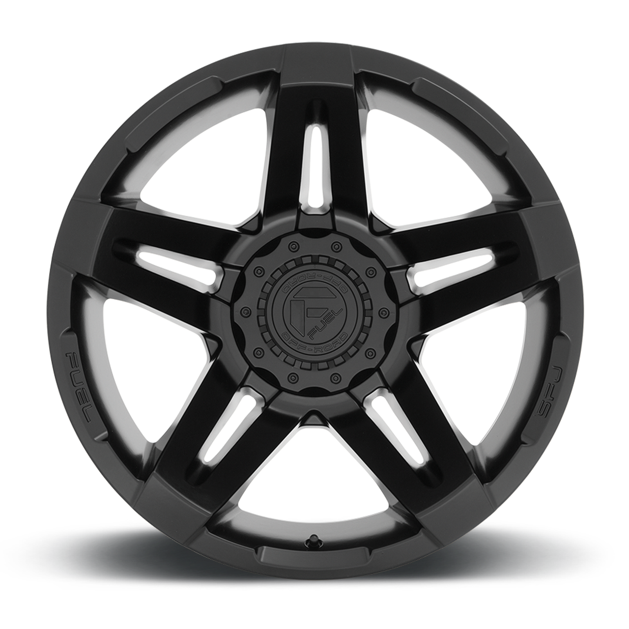 20" Fuel 1PC D763 SFJ Matte Black 20x9 Wheel 6x135 6x5.5 01mm Truck Suv Rim