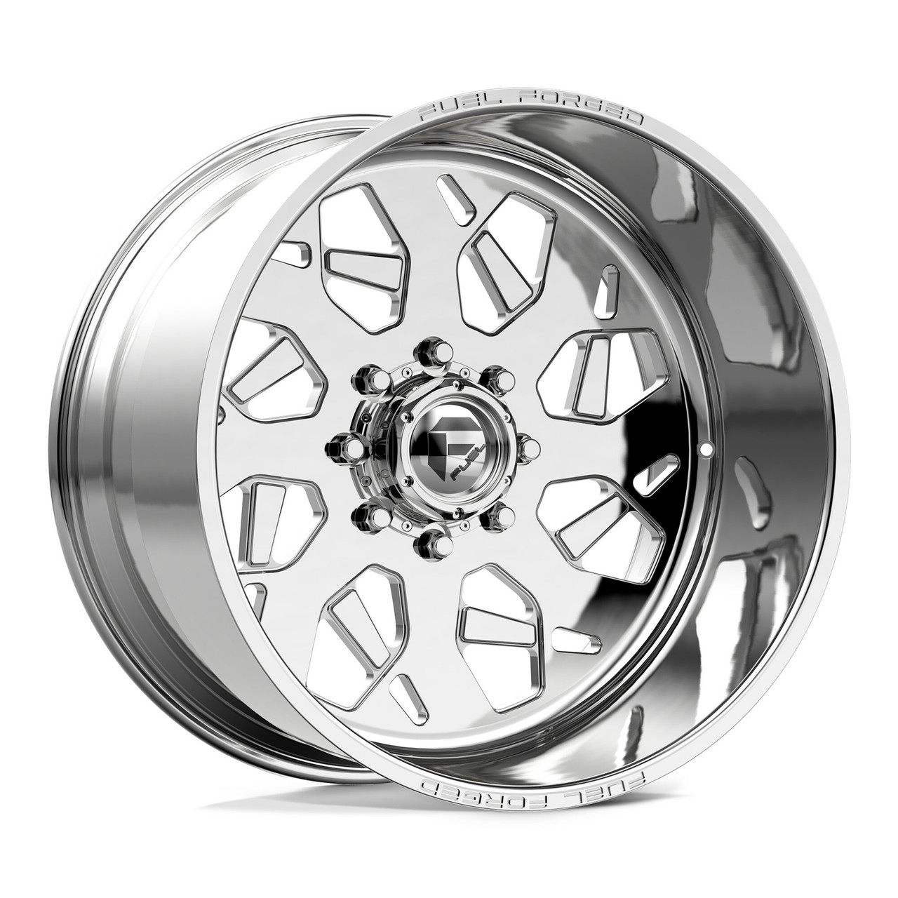 Set 4 22" Fuel Forged FF111 Recife Polished 22x12 Wheels 8x170 -40mm For Ford
