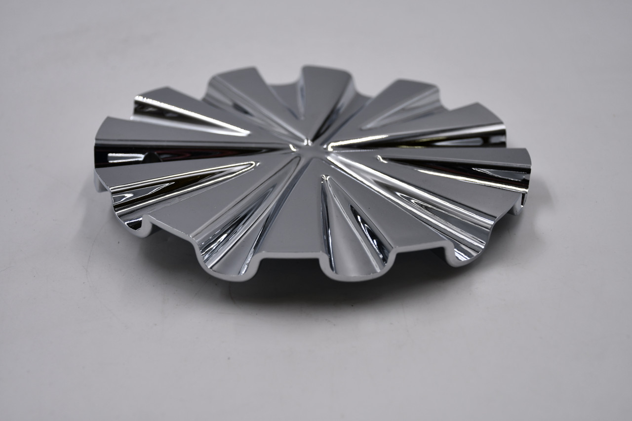 Blank Chrome Wheel Center Cap Hub Cap #842 6.875" No logo Bolt on