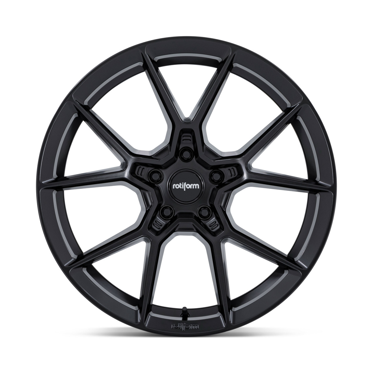 20" Rotiform RC199 KPR Satin Black 20x9 Wheel 5x120 38mm Rim 20" Rotiform RC199 KPR Satin Black 20x9 Wheel 5x120 38mm Rim