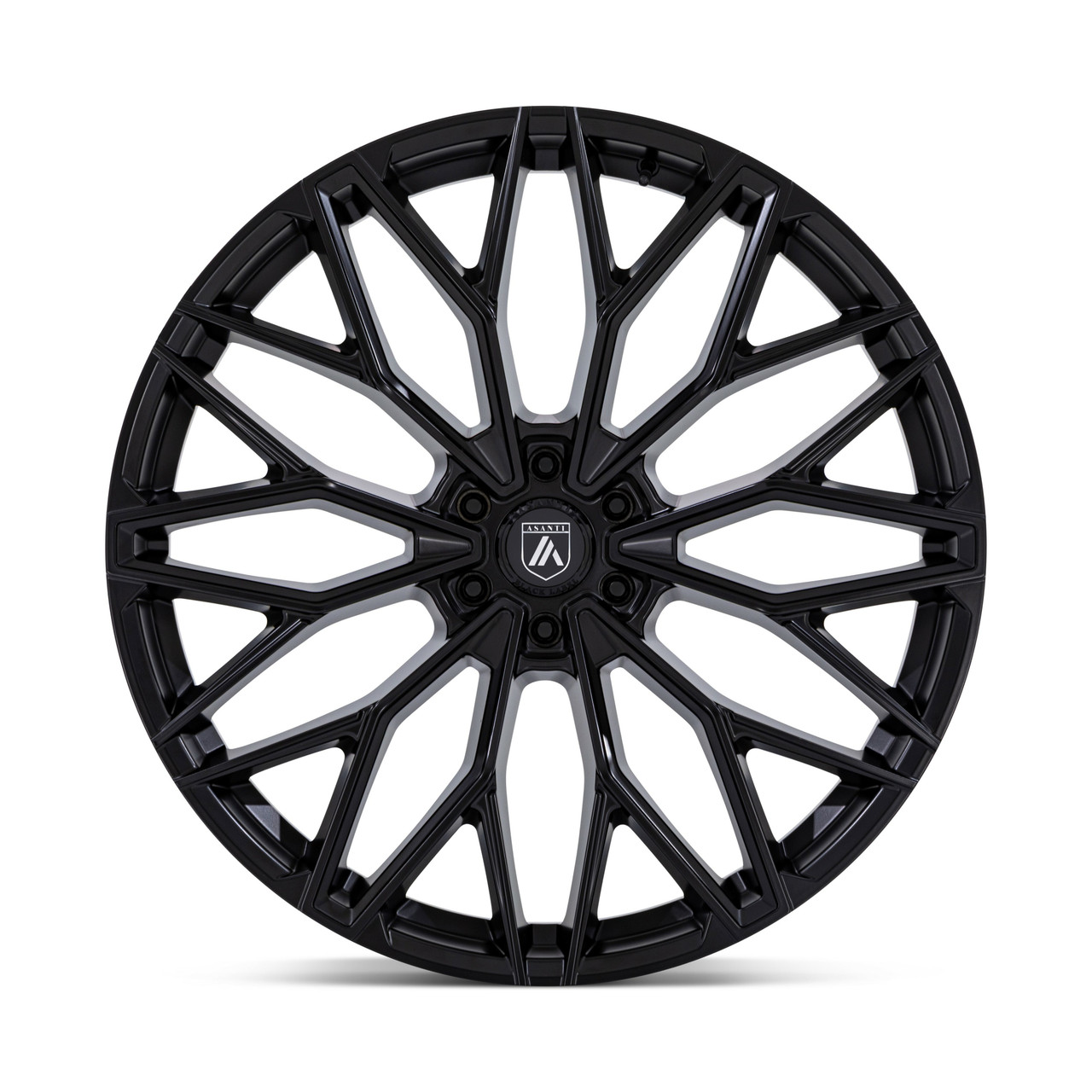 24" Asanti Black AB050 Mogul 6 Matte Black 24x10 6x135 30mm For Ford Lincoln Rim