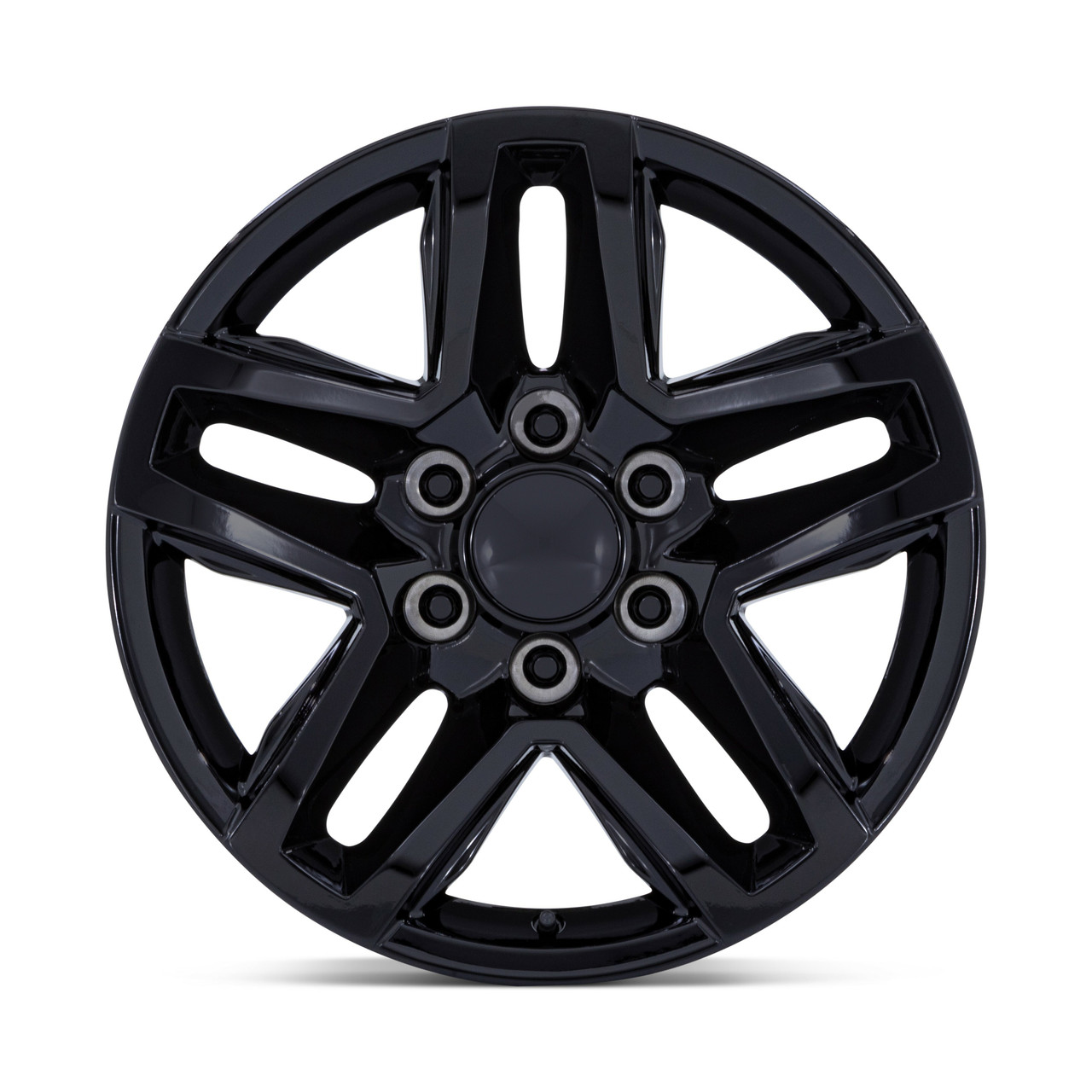 Set 4 18" Performance Replicas PR220 Gloss Black 18x8.5 Wheels 6x5.5 26mm Rims