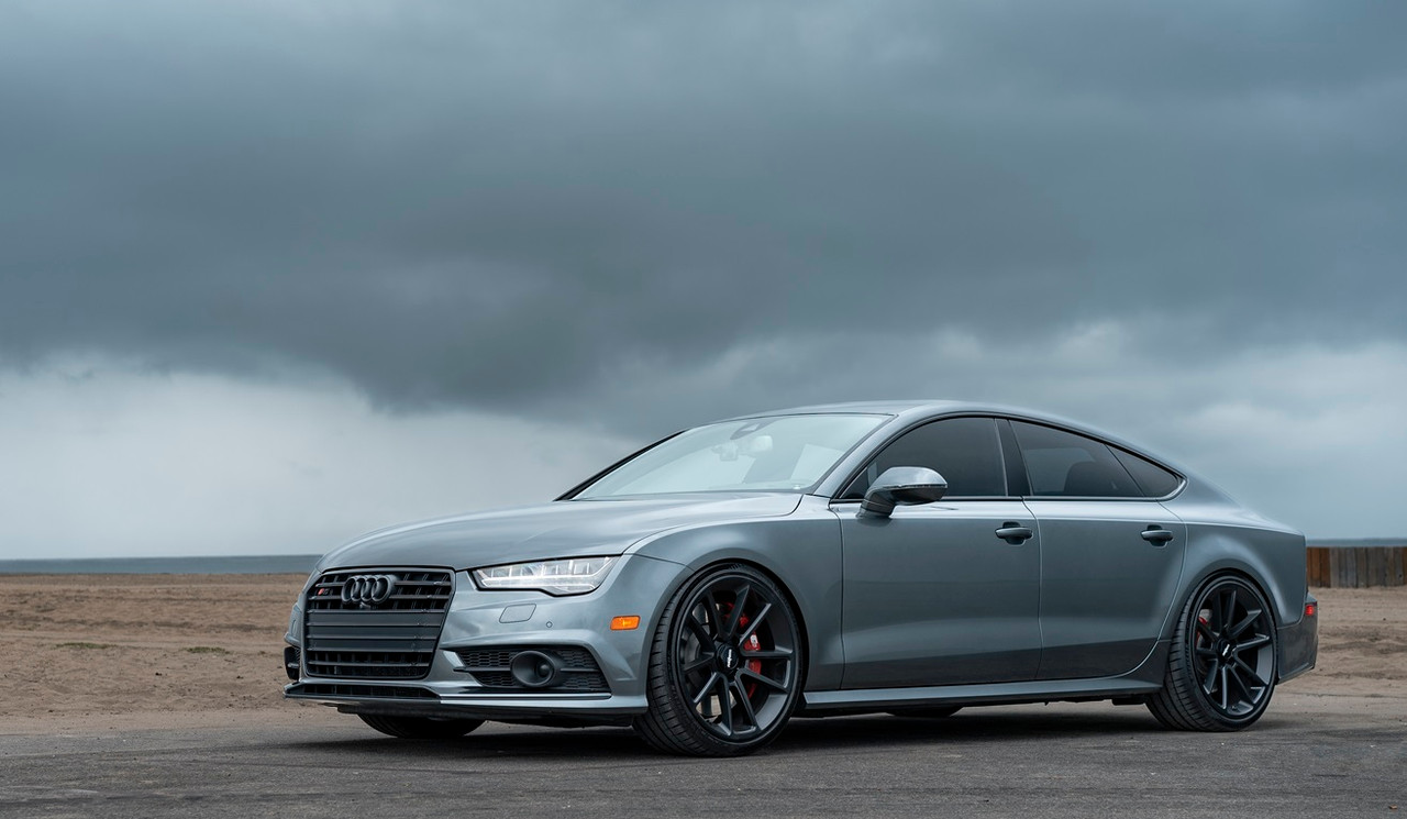 Rotiform  R194 Btl 21x10.5 5x4.5 Matte Black Cap Inside Spoke Wheel 21" 45