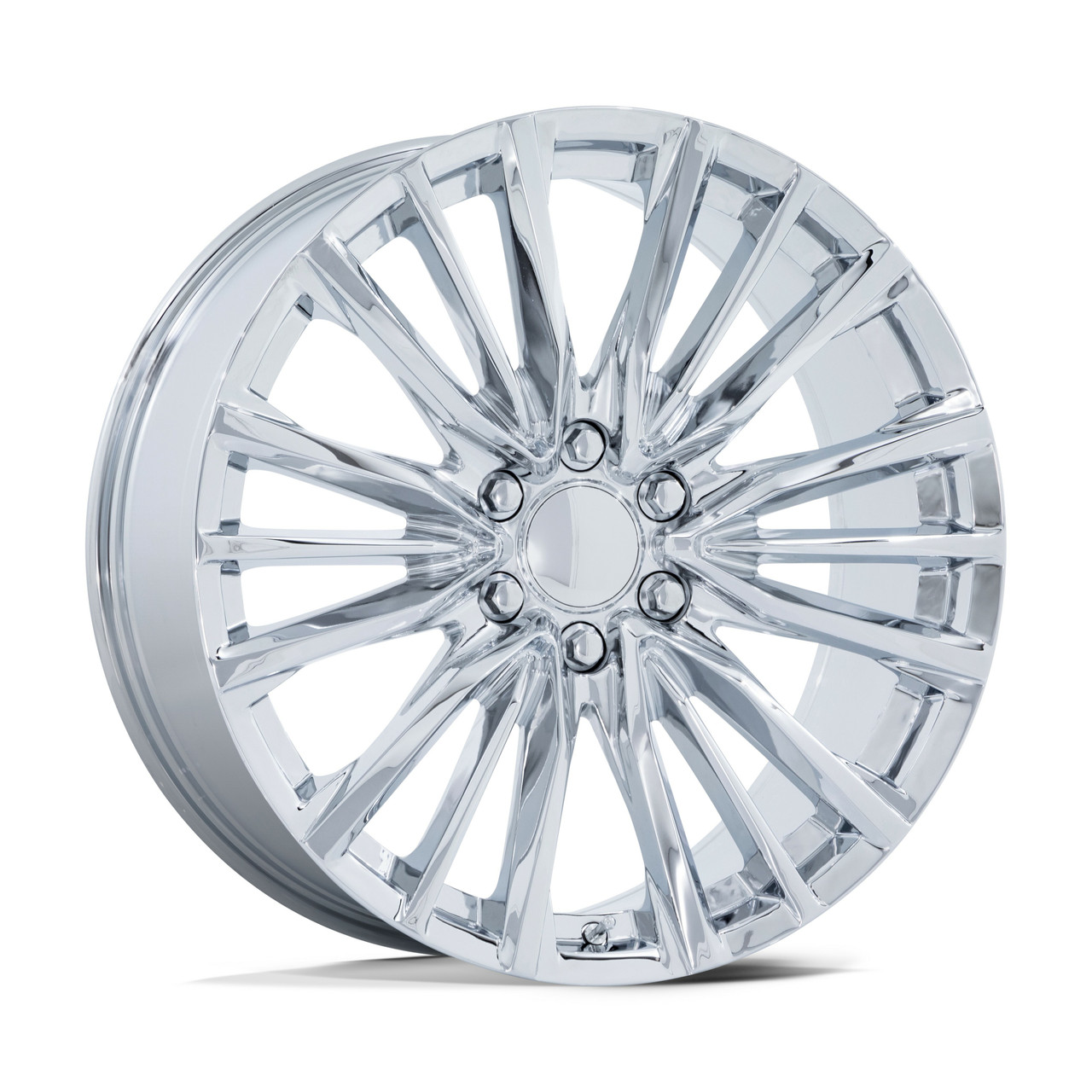 22" Performance Replicas PR223 Chrome Plated 22x9 Wheel 6x5.5 28mm Truck Suv Rim