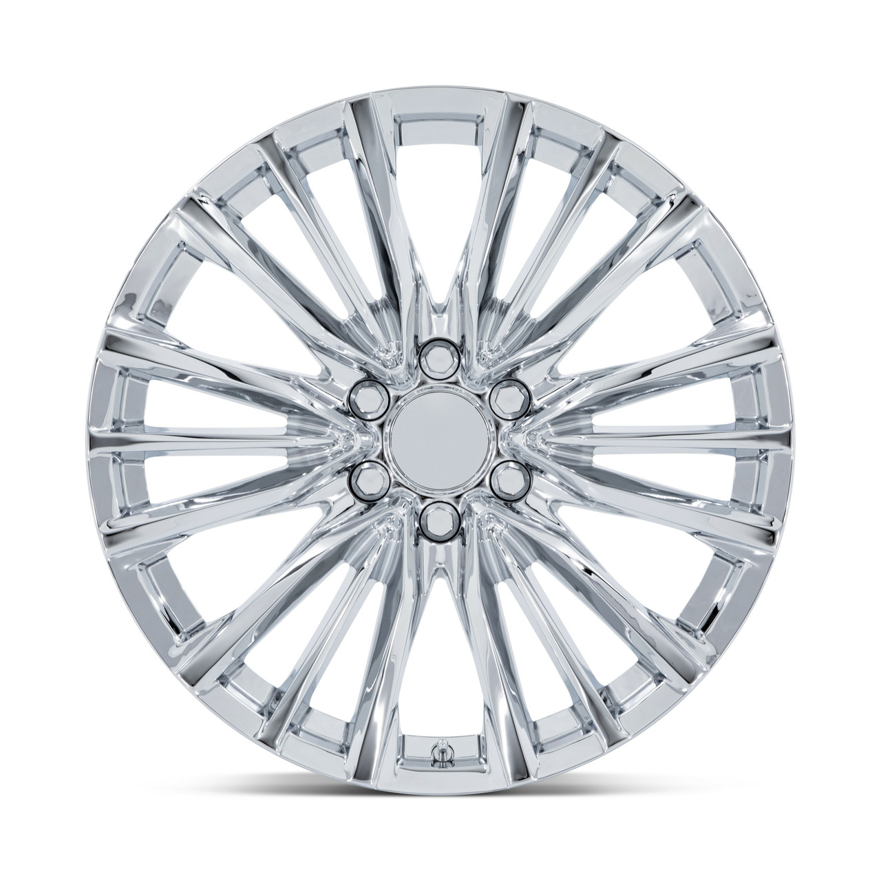 22" Performance Replicas PR223 Chrome Plated 22x9 Wheel 6x5.5 28mm Truck Suv Rim