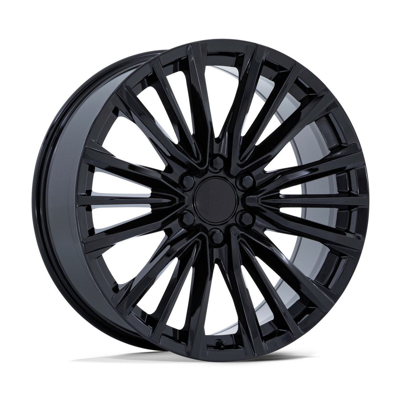 26" Performance Replicas PR223 Gloss Black 26x10 Wheel 6x5.5 28mm Rim