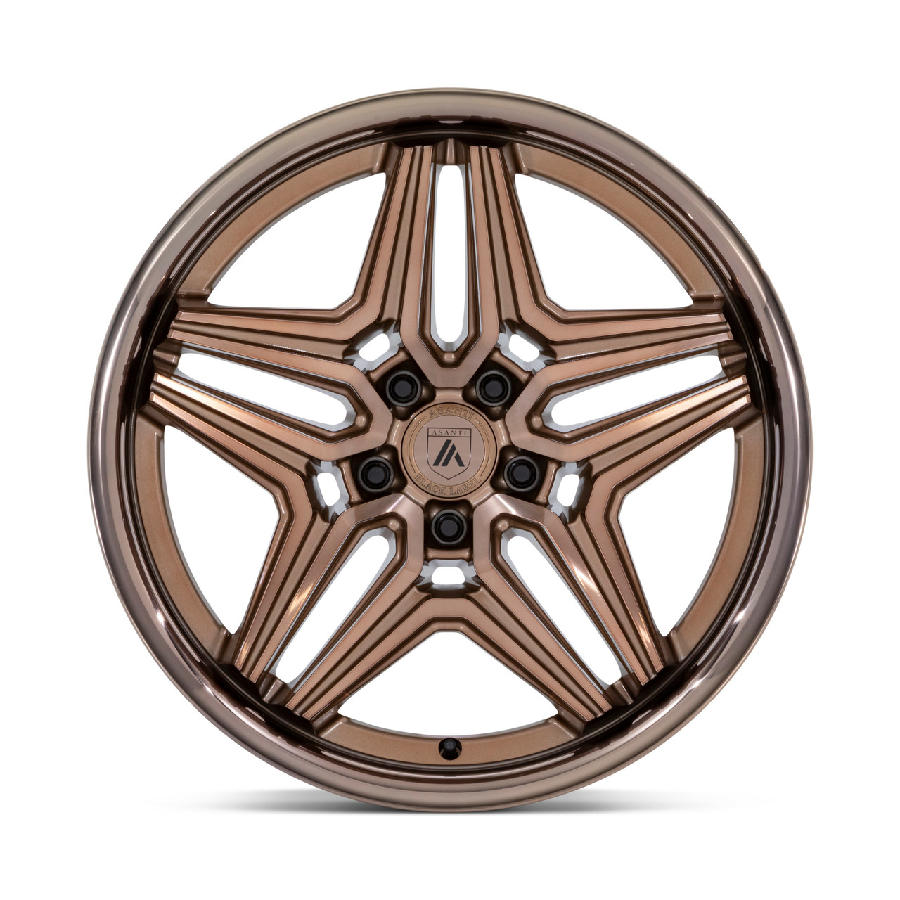 Asanti Black ABL-46 Duke 20x10.5 5x115 Platinum Bronze Wheel 20" 18mm Rim