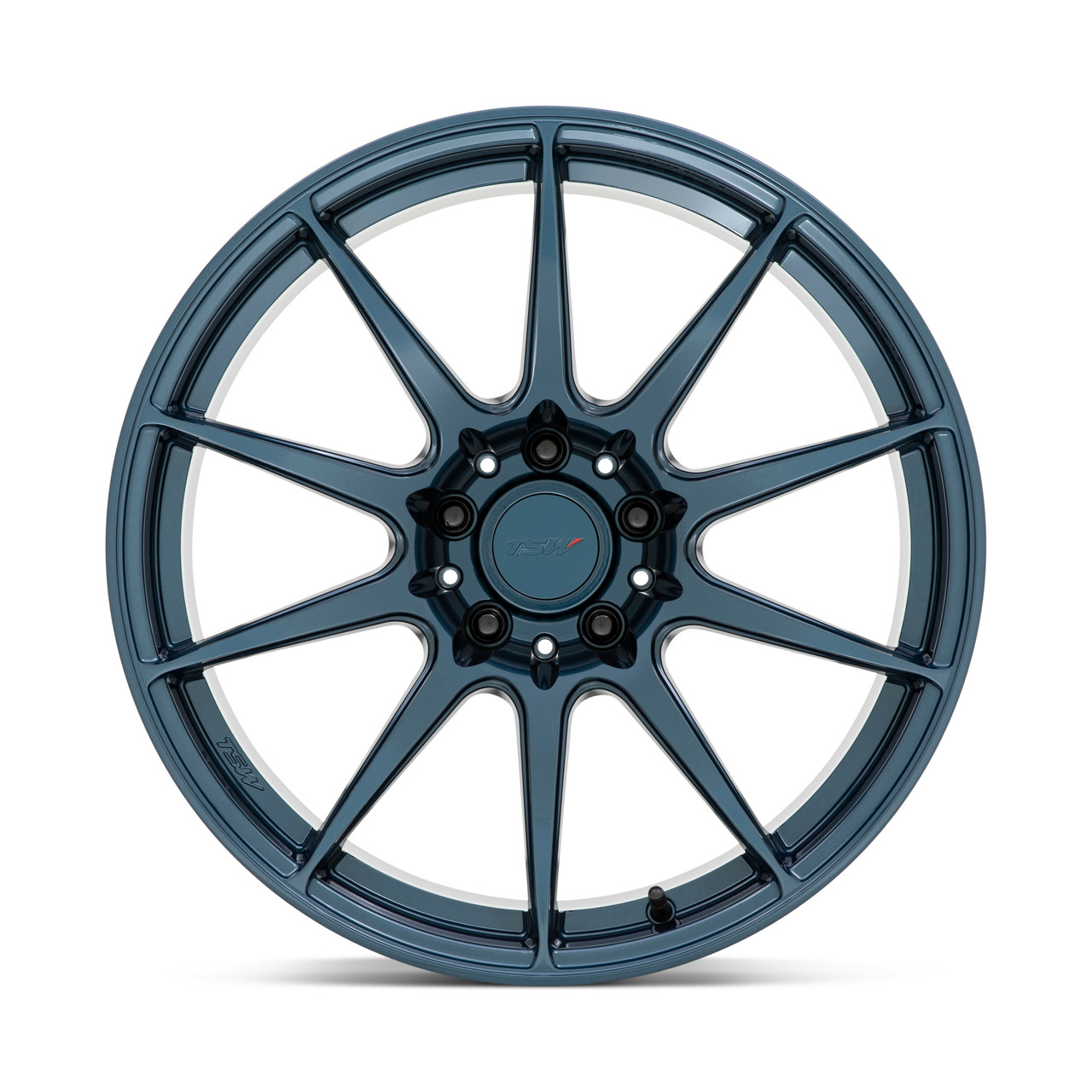 Set 4 TSW Kemora 18x8 5x4.5 Gloss Dark Blue Wheels 18" 35mm Rims