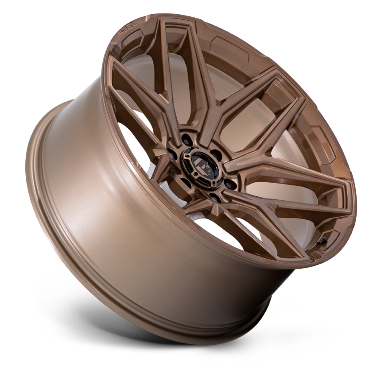 Set 4 22" Fuel Flux 22x10 8x170 -18mm Platinum Bronze Wheels Lifted For Ford Rim Set 4 22" Fuel Flux 22x10 8x170 -18mm Platinum Bronze Wheels Lifted For Ford Rim