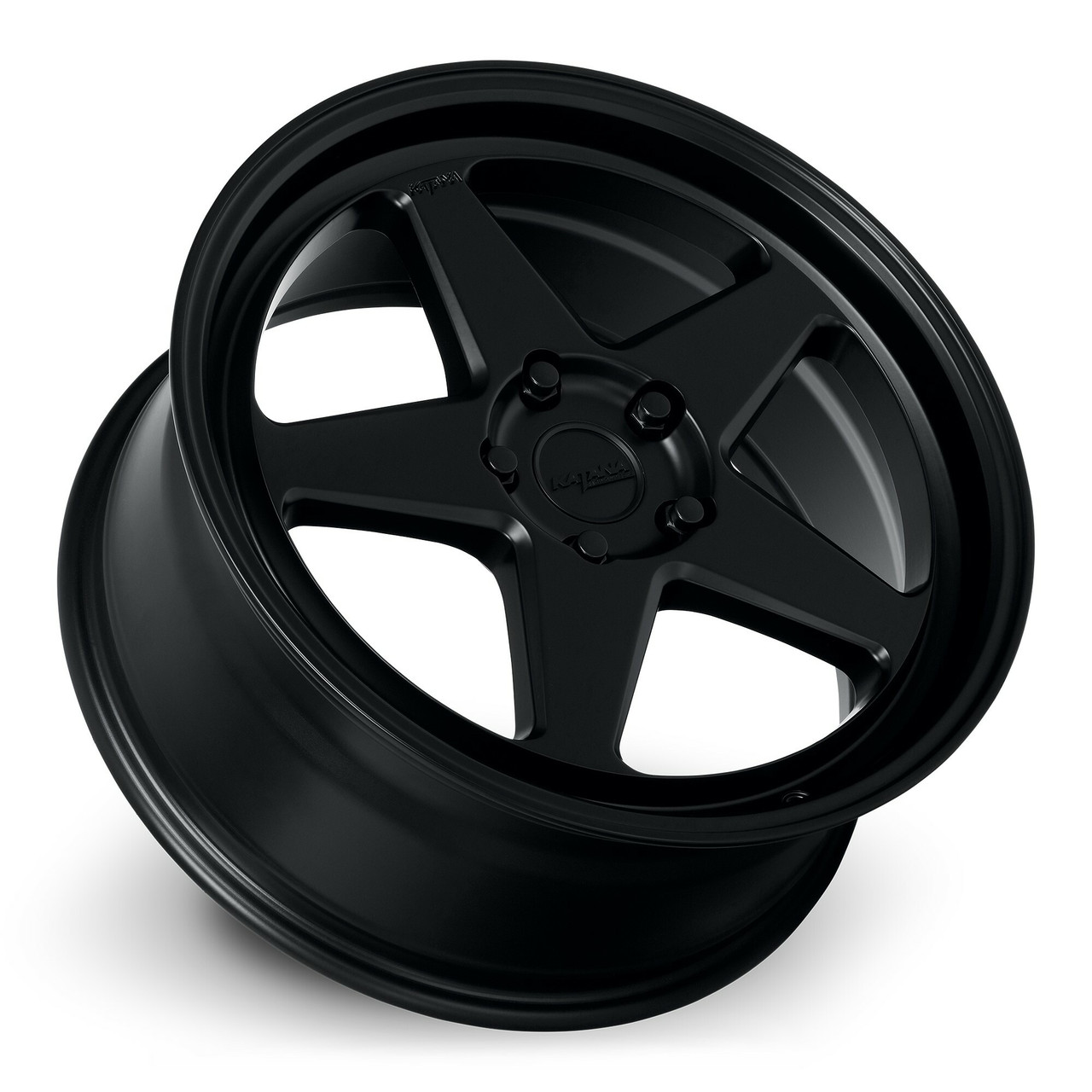 20" Katana Wheels KR03 20x8.5 5x4.5 40mm Wheel Matte Black Racing Rim