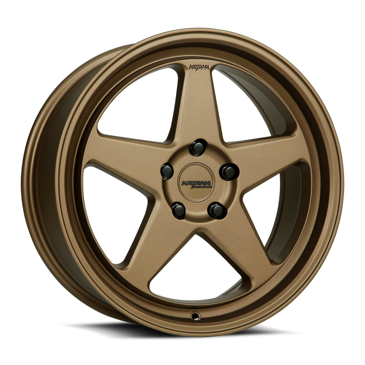 18" Katana Wheels KR03 18x8 5x100 40mm Wheel Matte Bronze Racing Rim