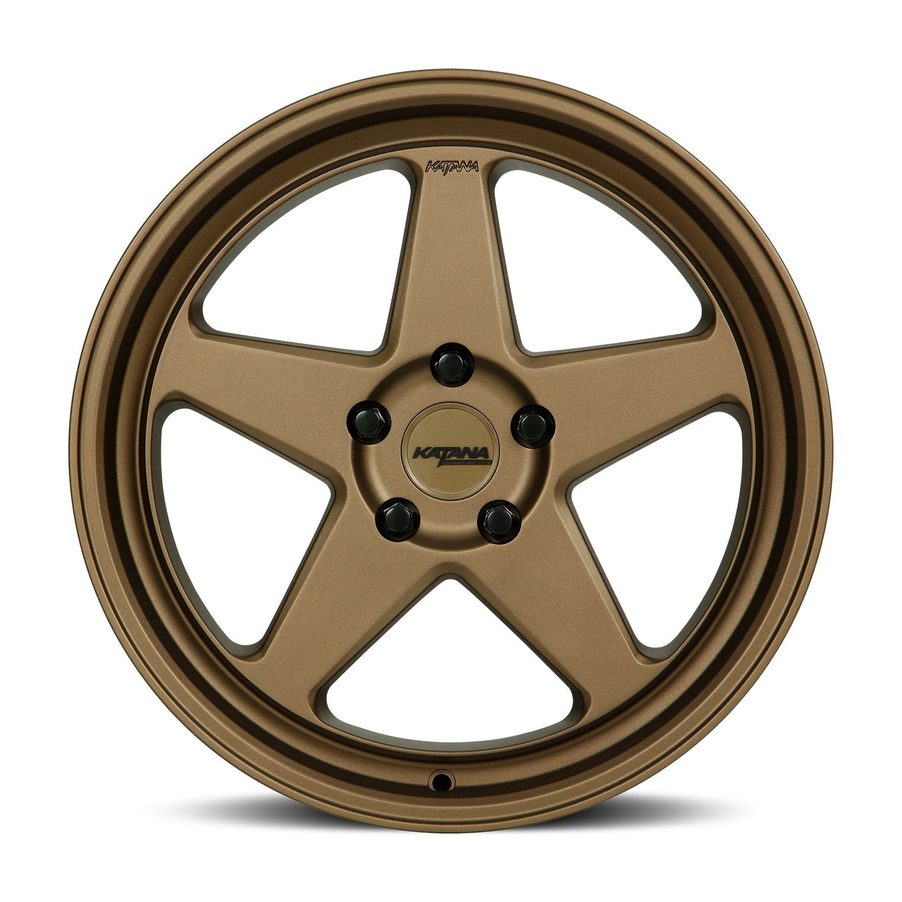 18" Katana Wheels KR03 18x8 5x100 40mm Wheel Matte Bronze Racing Rim