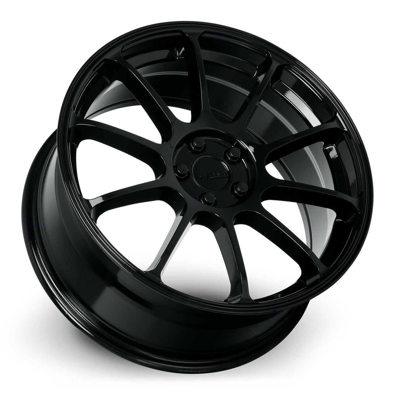 17" Katana Wheels KR07 Glossy Black 17x7.5 Wheel 5x4.5 40mm Rim