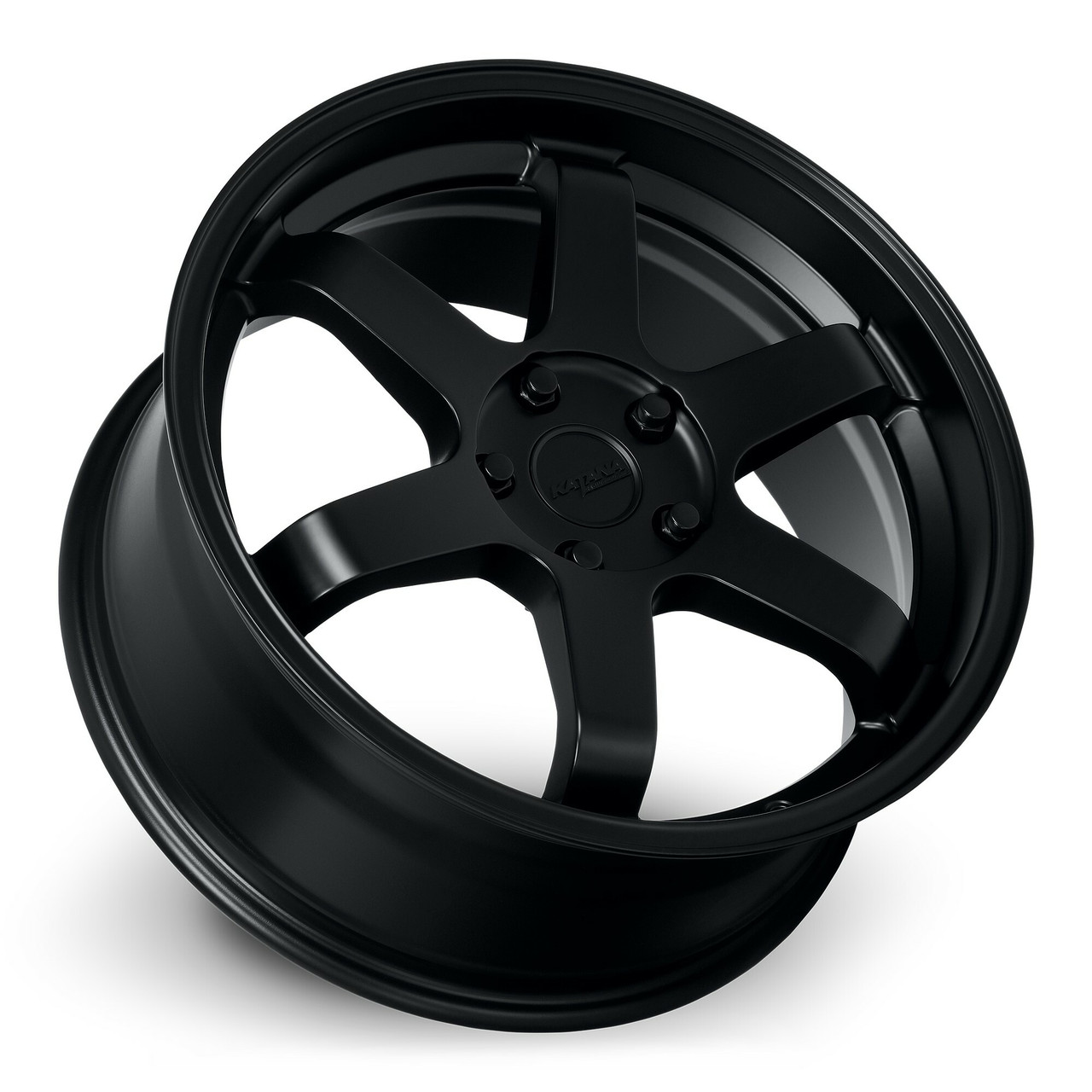 17" Katana Wheels KR08 Matte Black 17x7.5 Wheel 5x4.5 40mm Rim