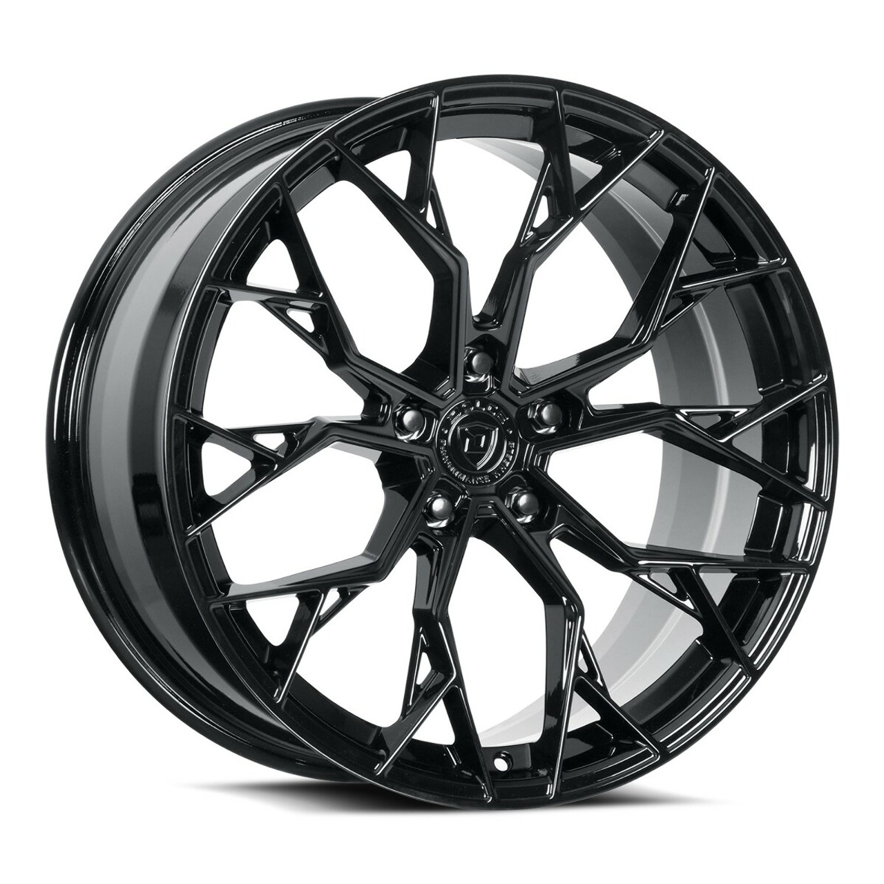 20" Dolce Performance Aria 20x8.5 5x4.5 38mm Wheel Gloss Black Rim