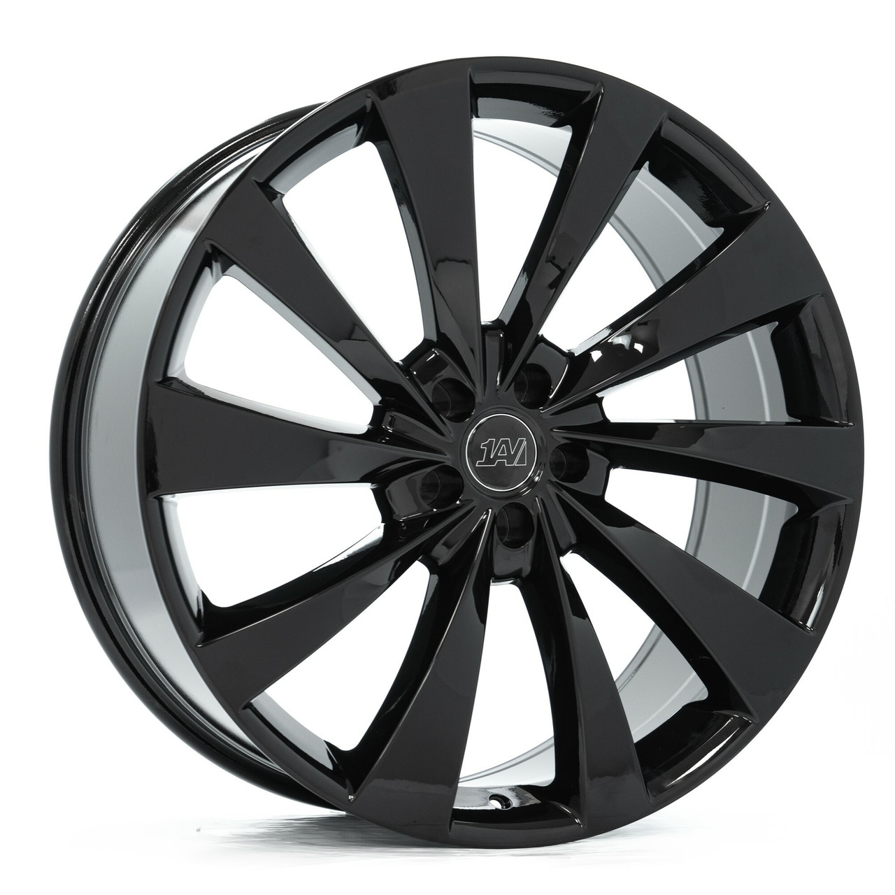 Set 4 22" Axe Wheels ZX15 Gloss Black 22x9 Wheels 5x5 30mm Truck For Jeep Rims