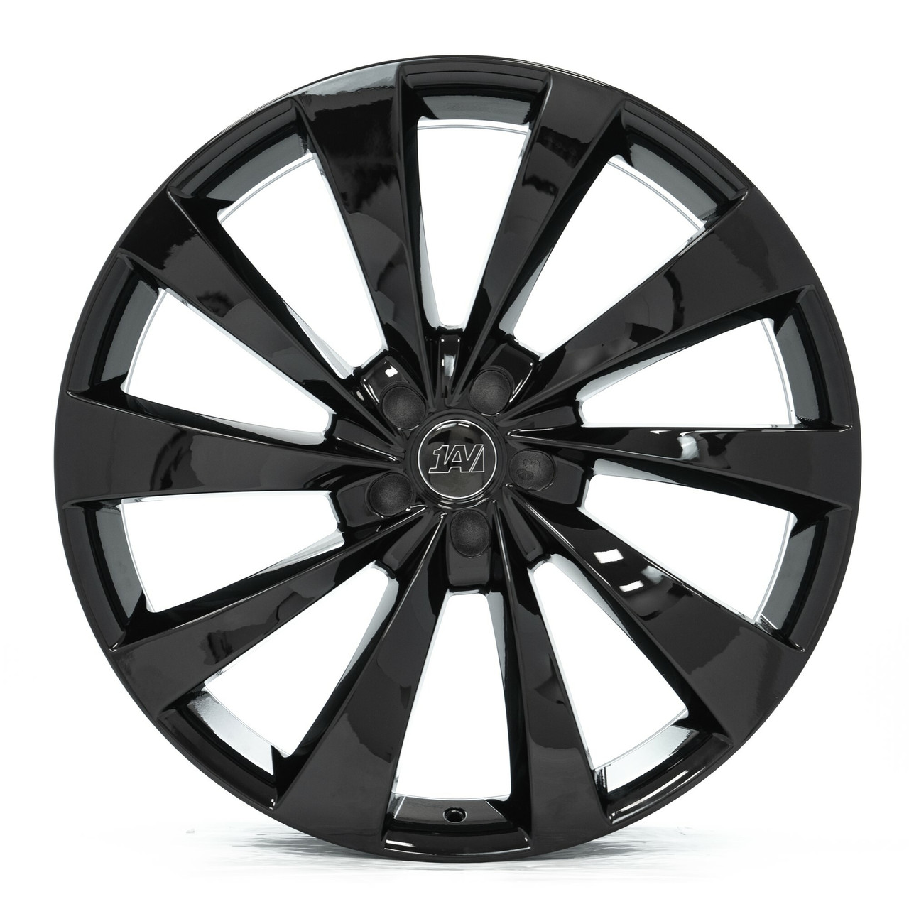 Set 4 22" Axe Wheels ZX15 Gloss Black 22x9 Wheels 5x5 30mm Truck For Jeep Rims