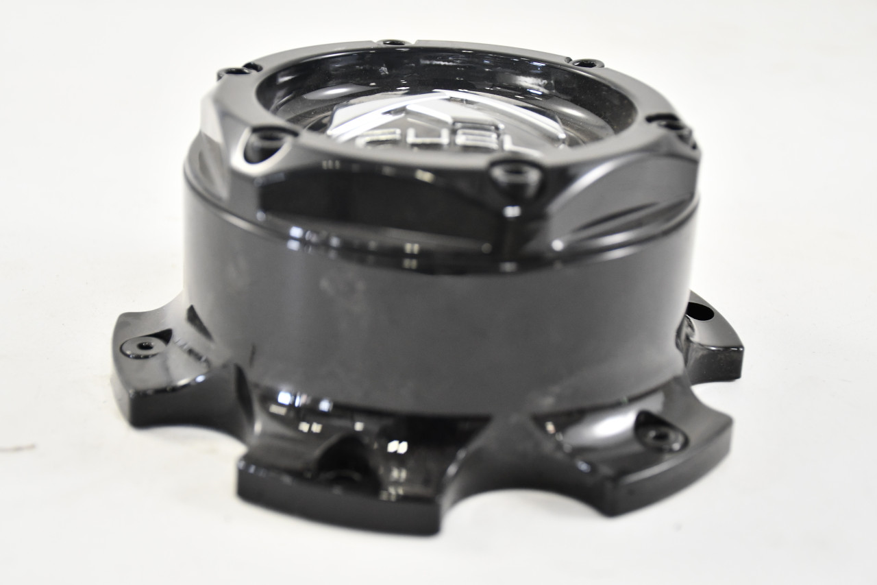 Fuel Off Road Gloss Black and Chrome Logo Center Cap Hub Cap 1004-27GB 5.50" Dia