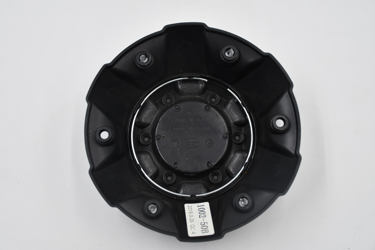 Fuel Matte Black Wheel Center Cap Hub Cap 1002-50B 7.