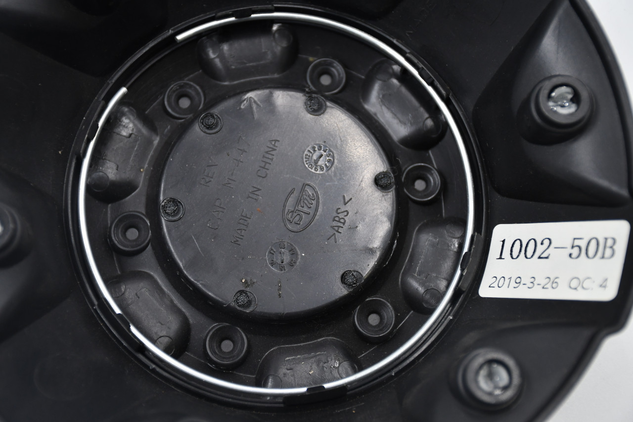 Fuel Matte Black Wheel Center Cap Hub Cap 1002-50B 7."