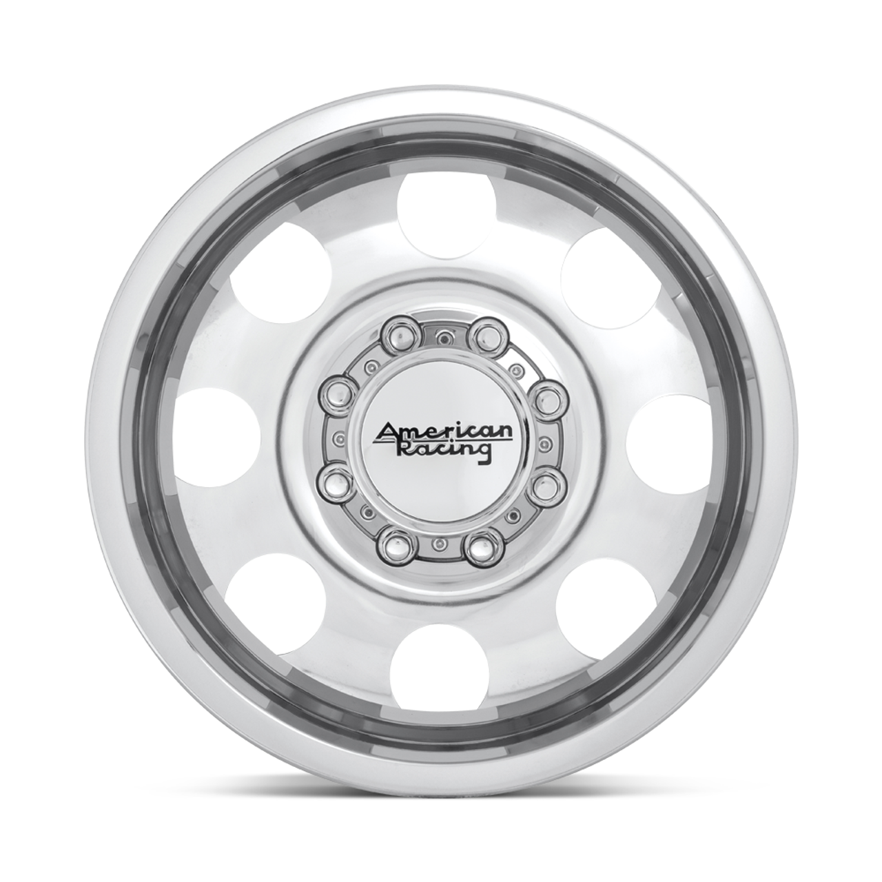 American Racing AR204 Baja Dually 16x6 8x170 Polished - Rear Wheel 16" -134mm