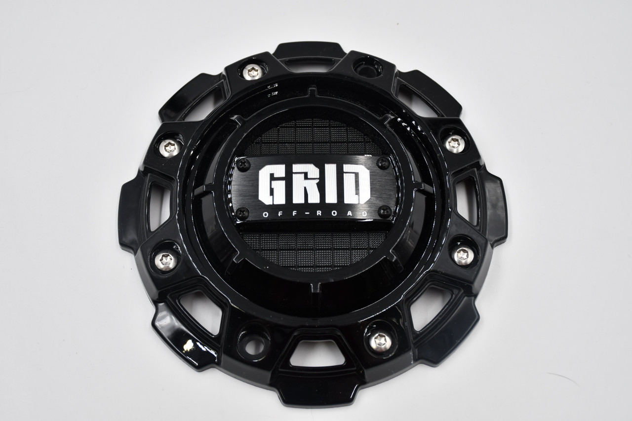 Grid Off-Road GD1-GD13 Gloss Black Wheel Center Cap Hub Cap GD-56-CAP(GB)