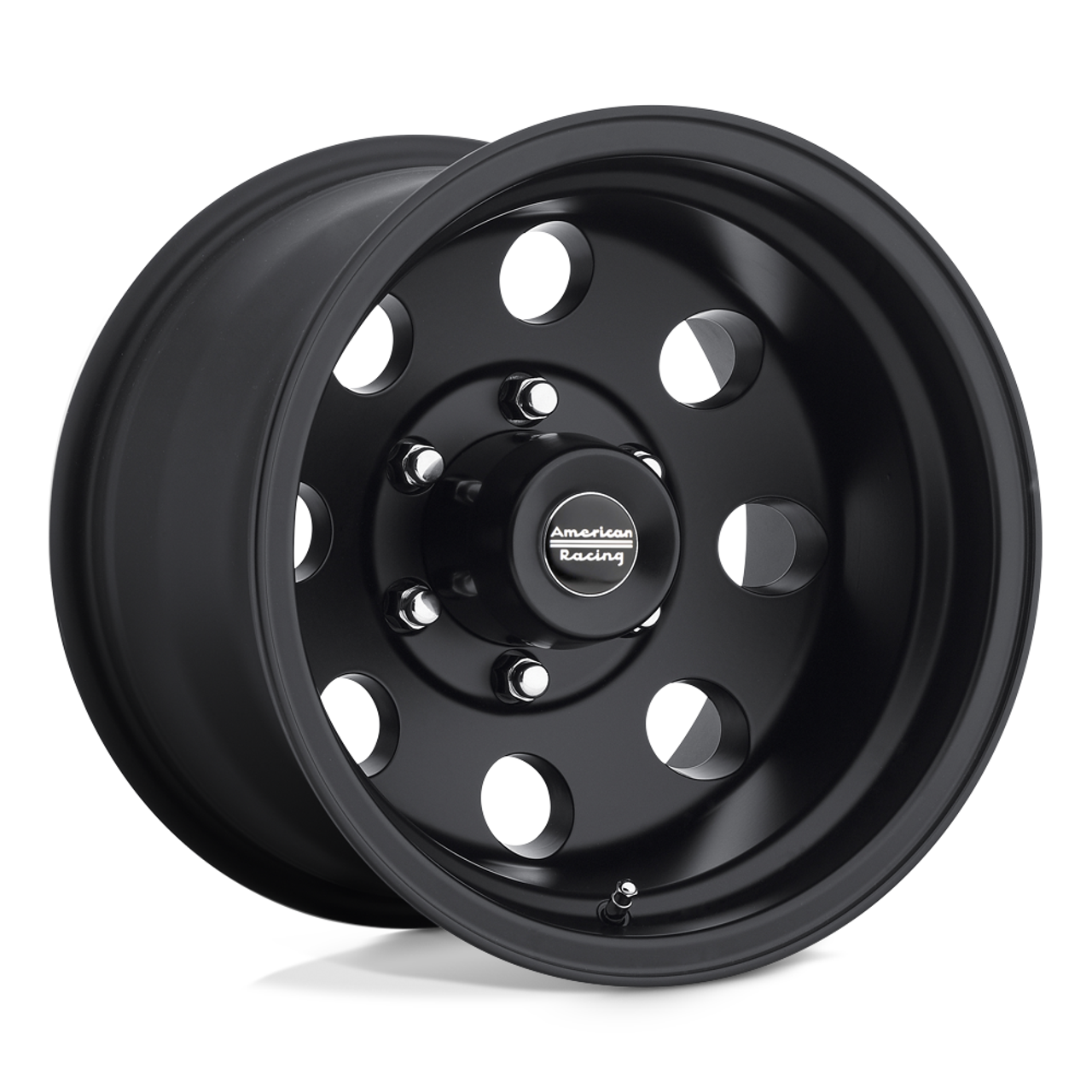 American Racing AR172 Baja 15x7 5x5.5 Satin Black Wheel 15" -6mm Vintage Rim