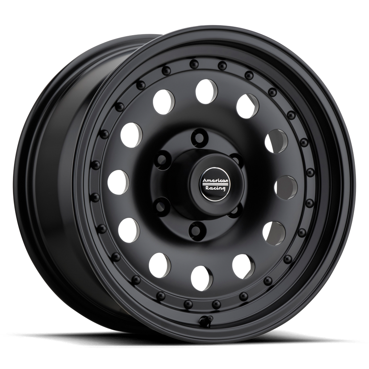 American Racing AR62 Outlaw II 17x8 6x5.5 Satin Black Wheel 17" 18mm Rim