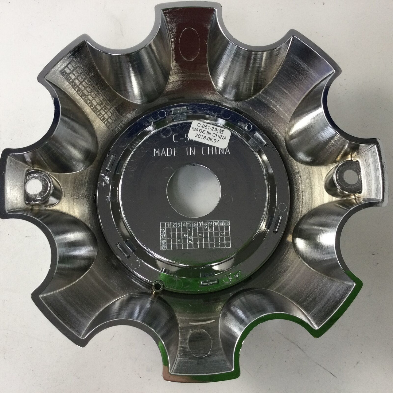 Hardcore Offroad HC11 HC12 HC15 Chrome 8 Lug Center Cap Hub