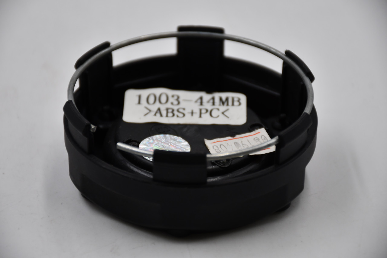 Fuel Black W/ Chrome Logo Wheel Center Cap Hub Cap 1003-44MB 3"