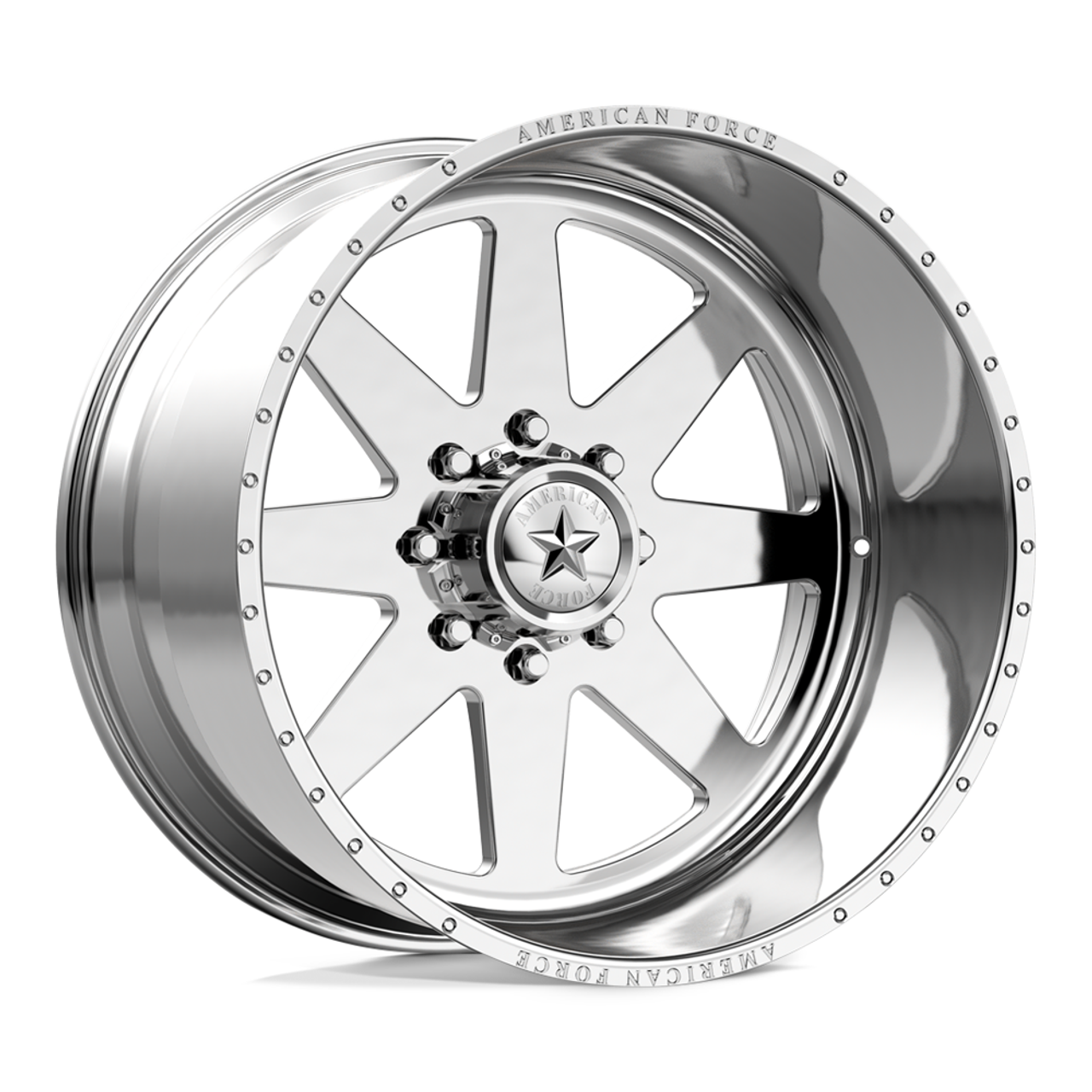 American Force AFW 11 Independence SS 22x12 8x170 Polished Wheel 22" -40mm Rim