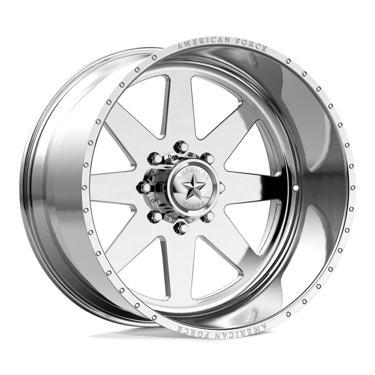 American Force AFW 11 Independence SS 22x12 6x5.5 Polished Wheel 22" -40mm Rim