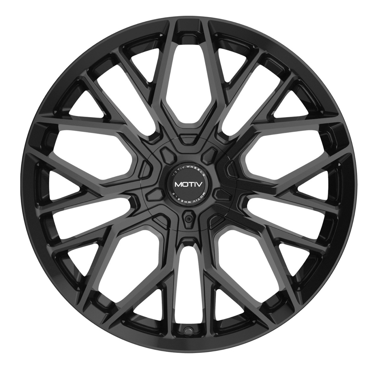 17" Motiv 441B Zenith Gloss Black 17x7.5 Wheel 5x112 5x4.5 Rim 40mm 5 Lug