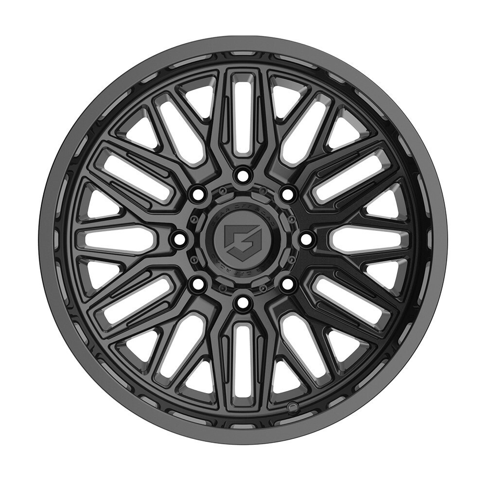 20" Gear Off Road 775B Surge 20x10 8x170 -19mm Gloss Black Wheel For Ford Rim